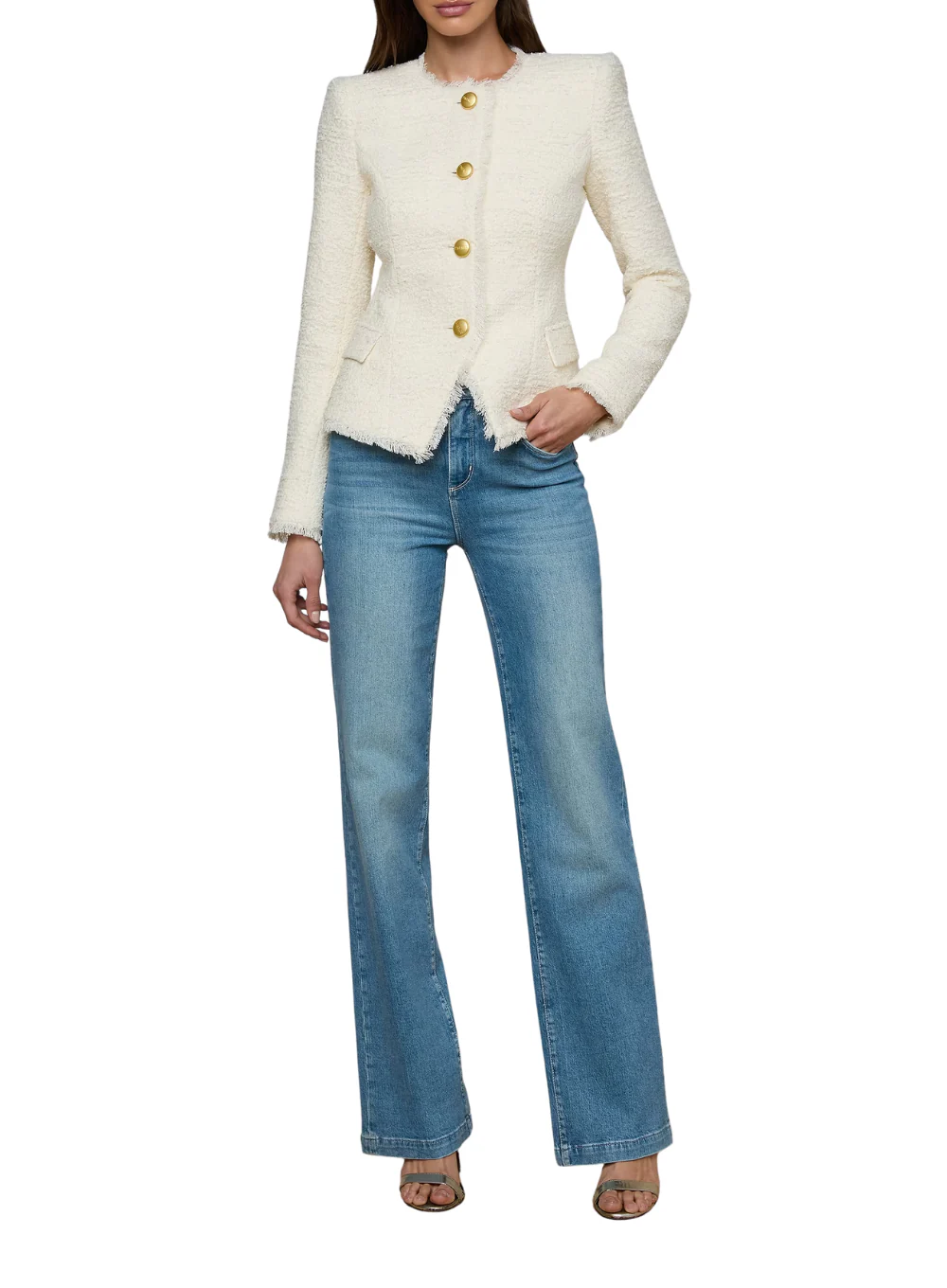L'AGENCE NERINA CLRLESS STRCTRD BLAZER - Image 5