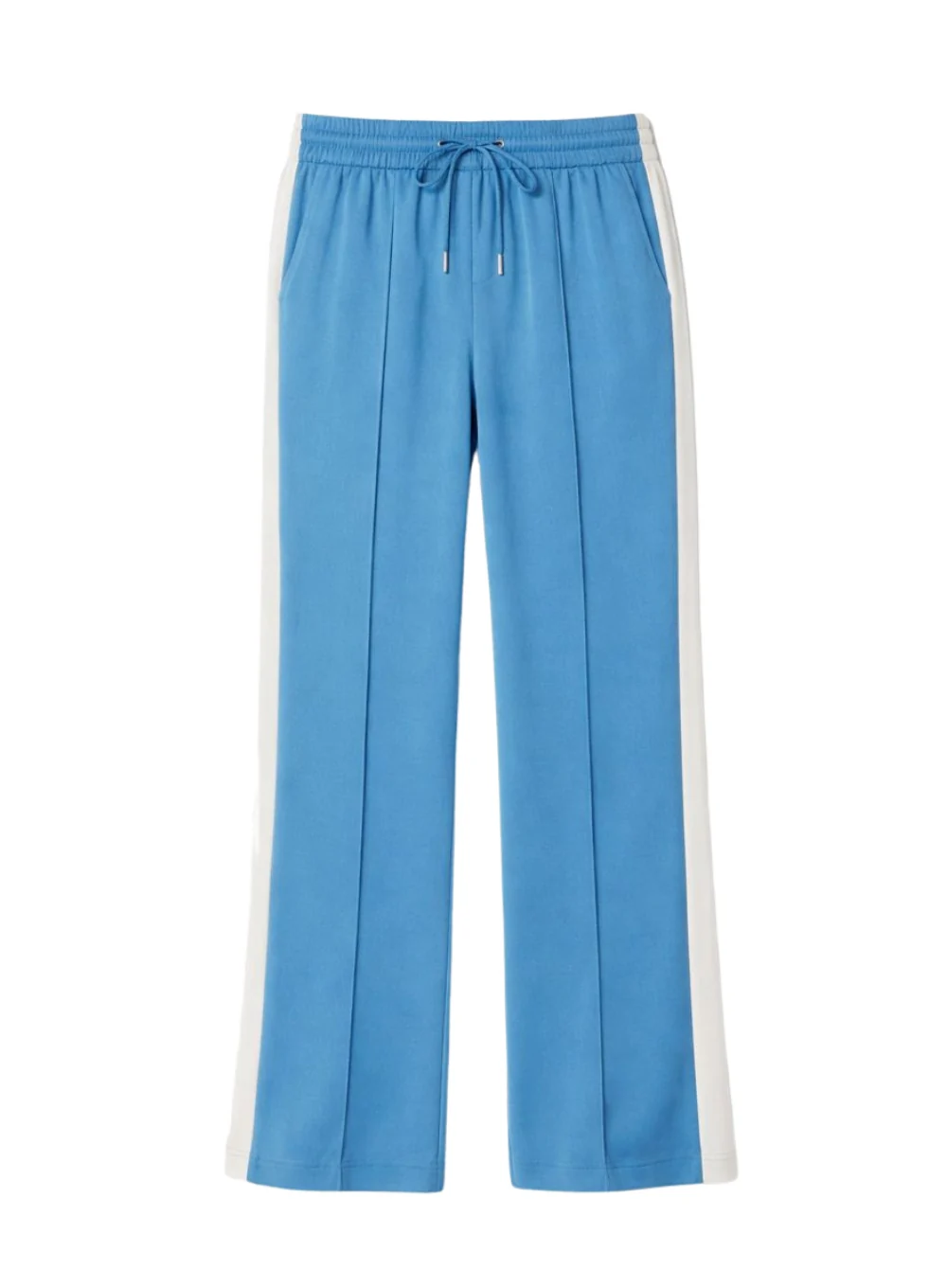 SIMKHAI NOLAN SATIN SIDE STRIPED PANT