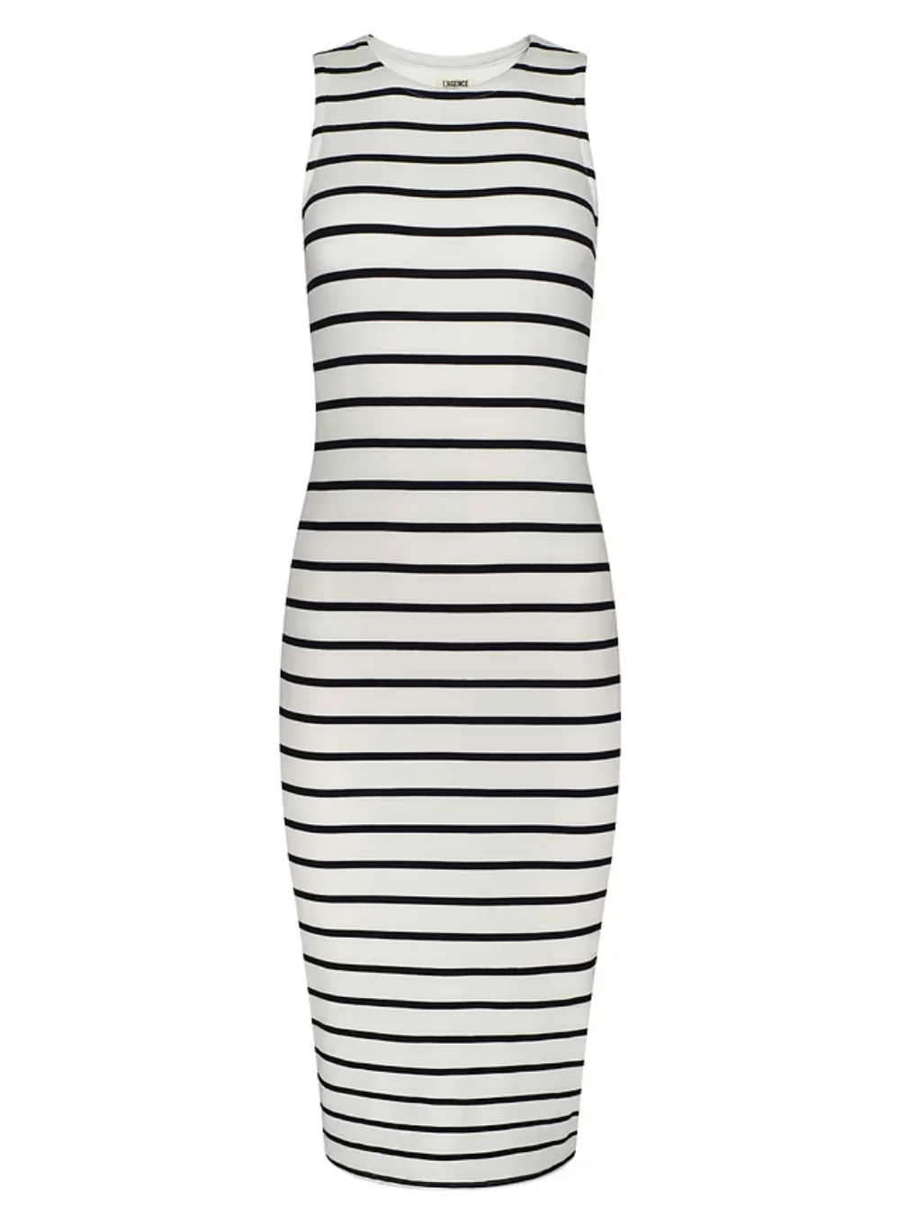 L'AGENCE NURA RACERBACK MIDI DRESS
