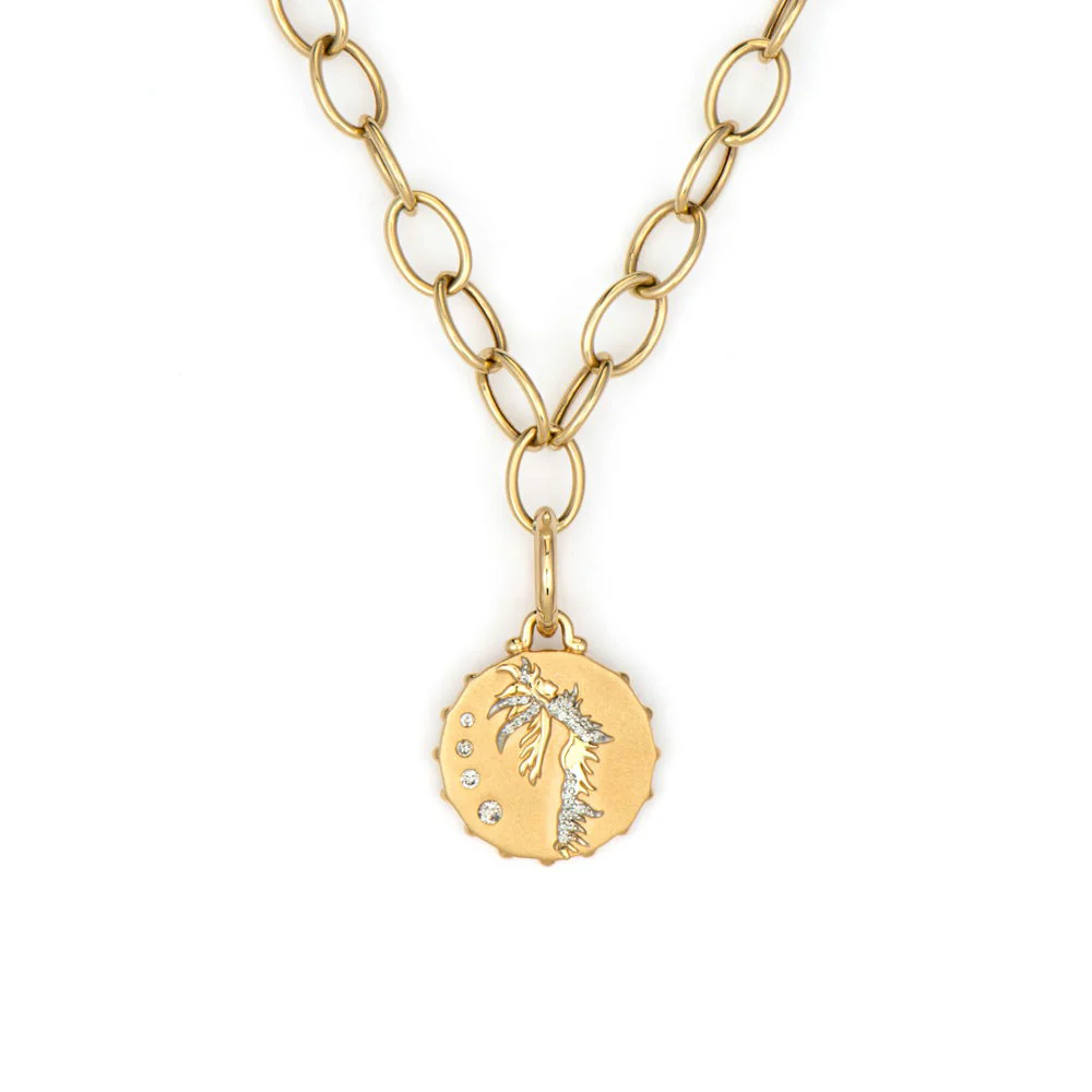 THREE STORIES PHOENIX FIRE GODDESS ENGRAVED PENDANT - Image 2