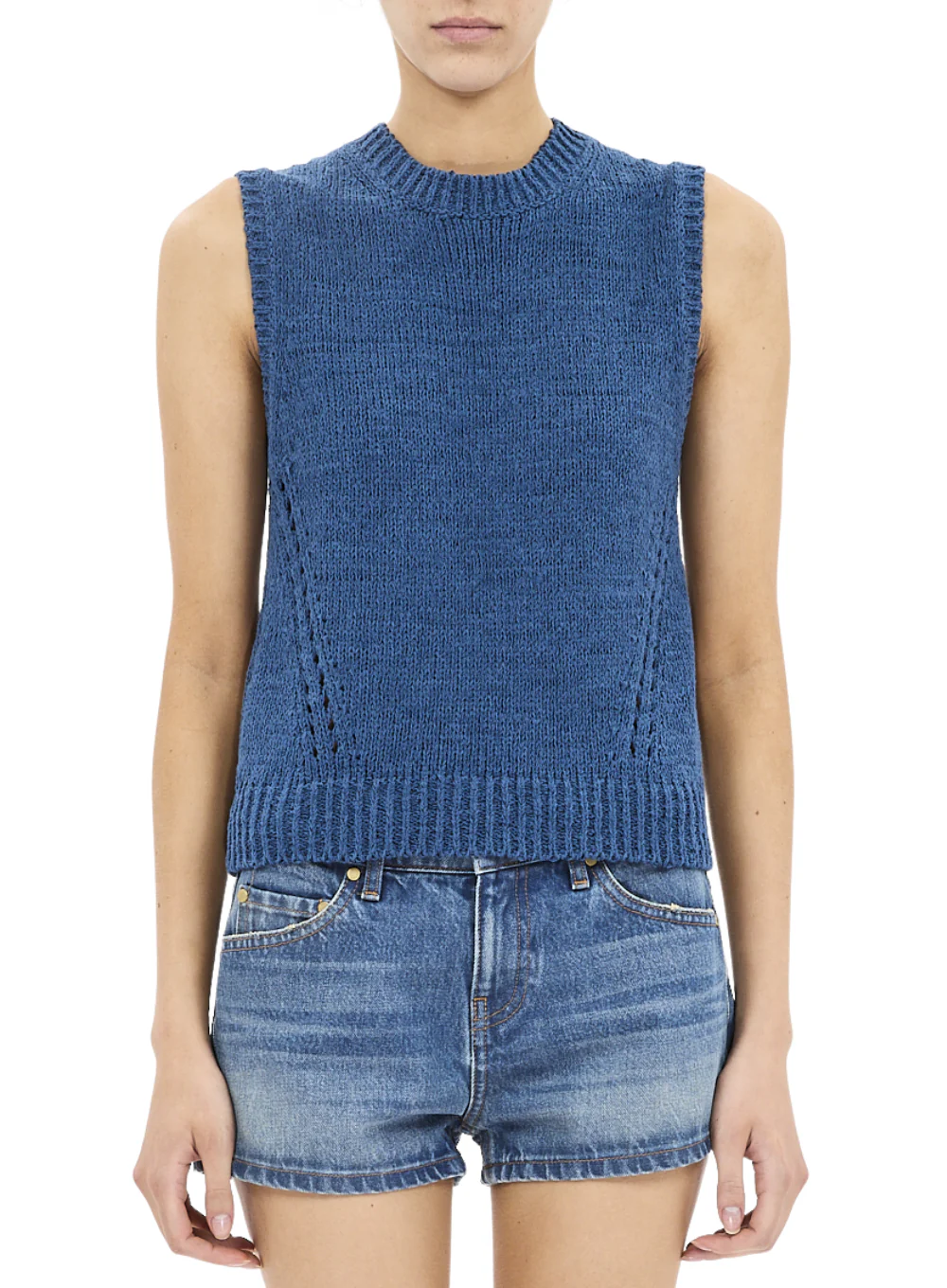 ULLA JOHNSON PRISCILLA SLEEVELESS KNIT TOP - Image 2