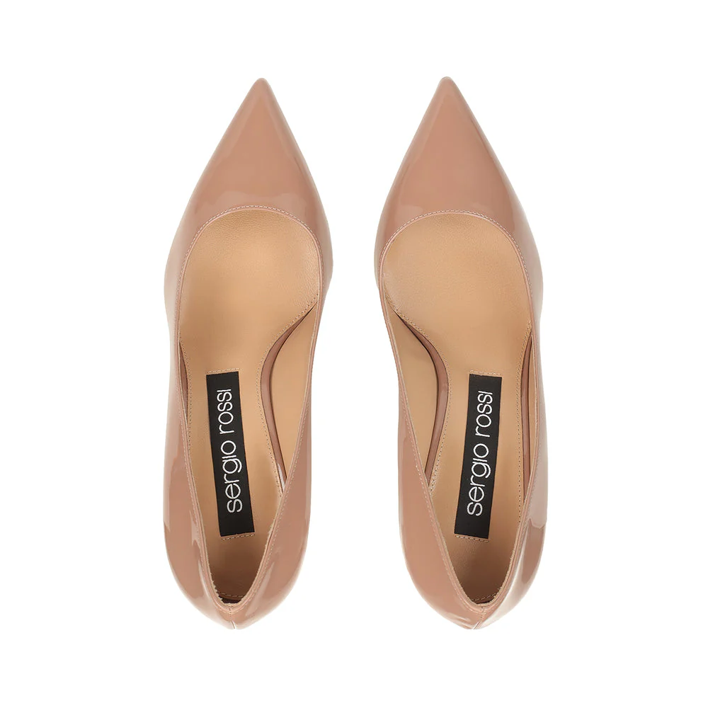 SERGIO ROSSI PATENT LEATHER PUMP - Image 4
