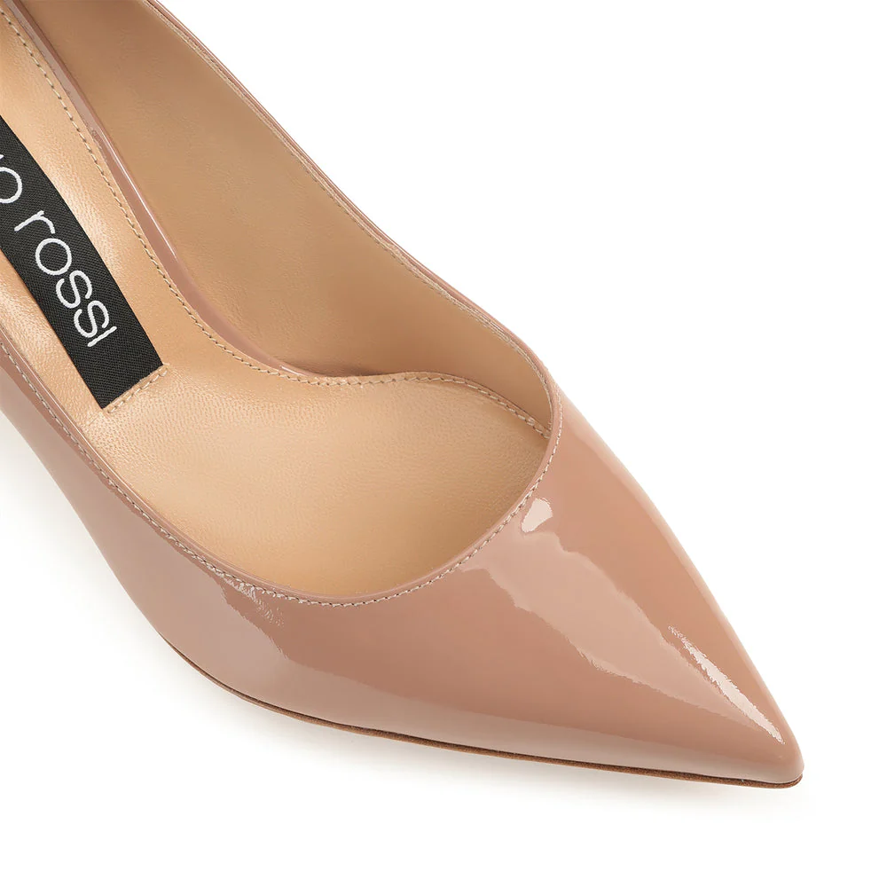 SERGIO ROSSI PATENT LEATHER PUMP - Image 5