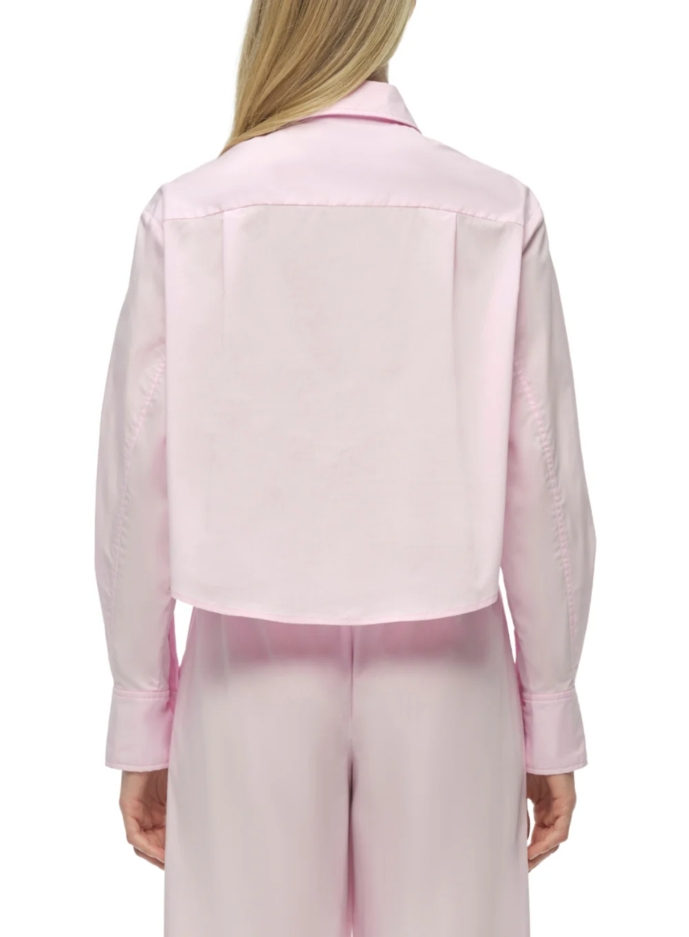 SIMKHAI Renata Cropped Button Down - Image 5