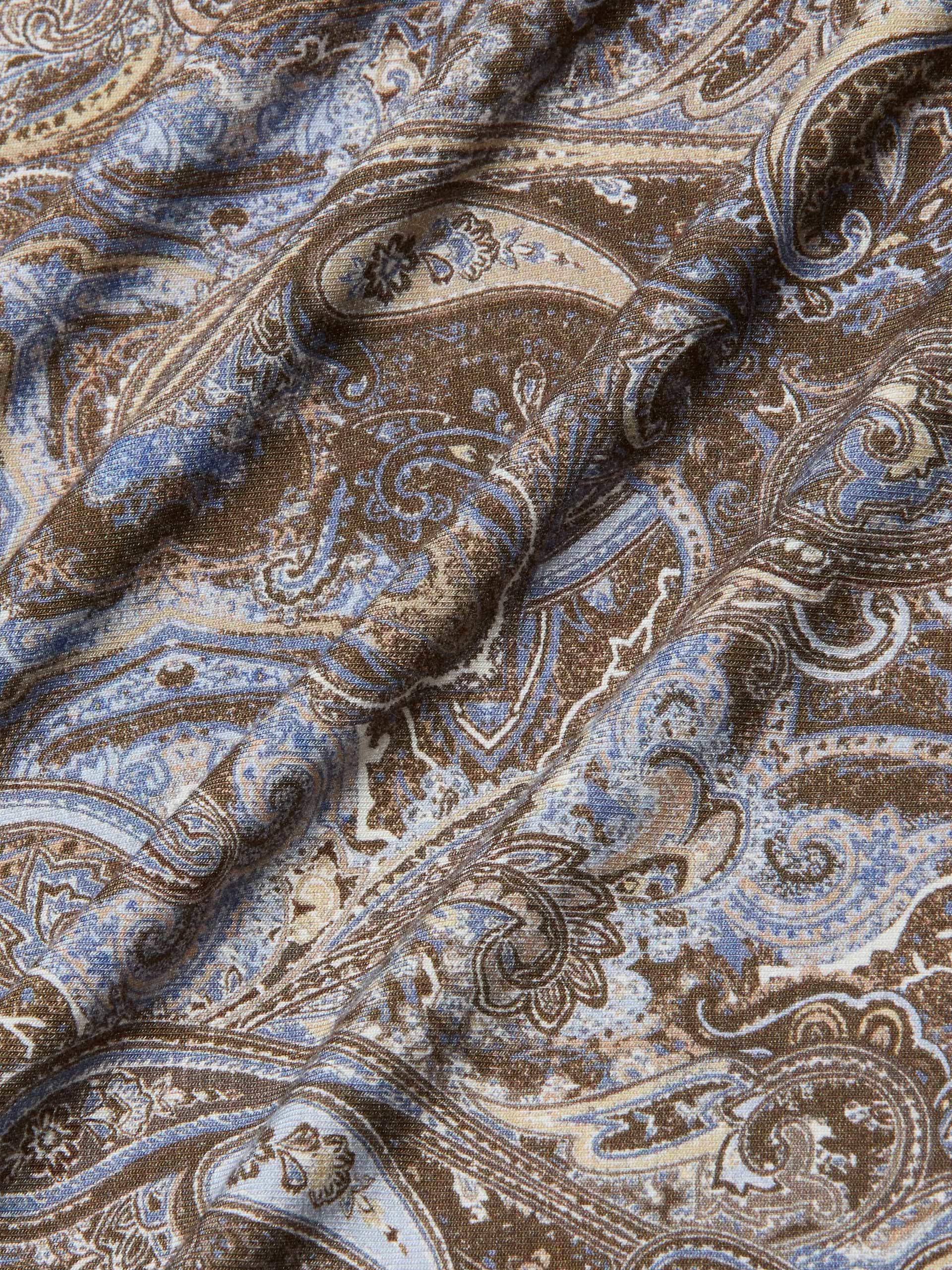 L'AGENCE RESSI SHORT SLEEVE CREW DITSY PAISLEY - Image 5