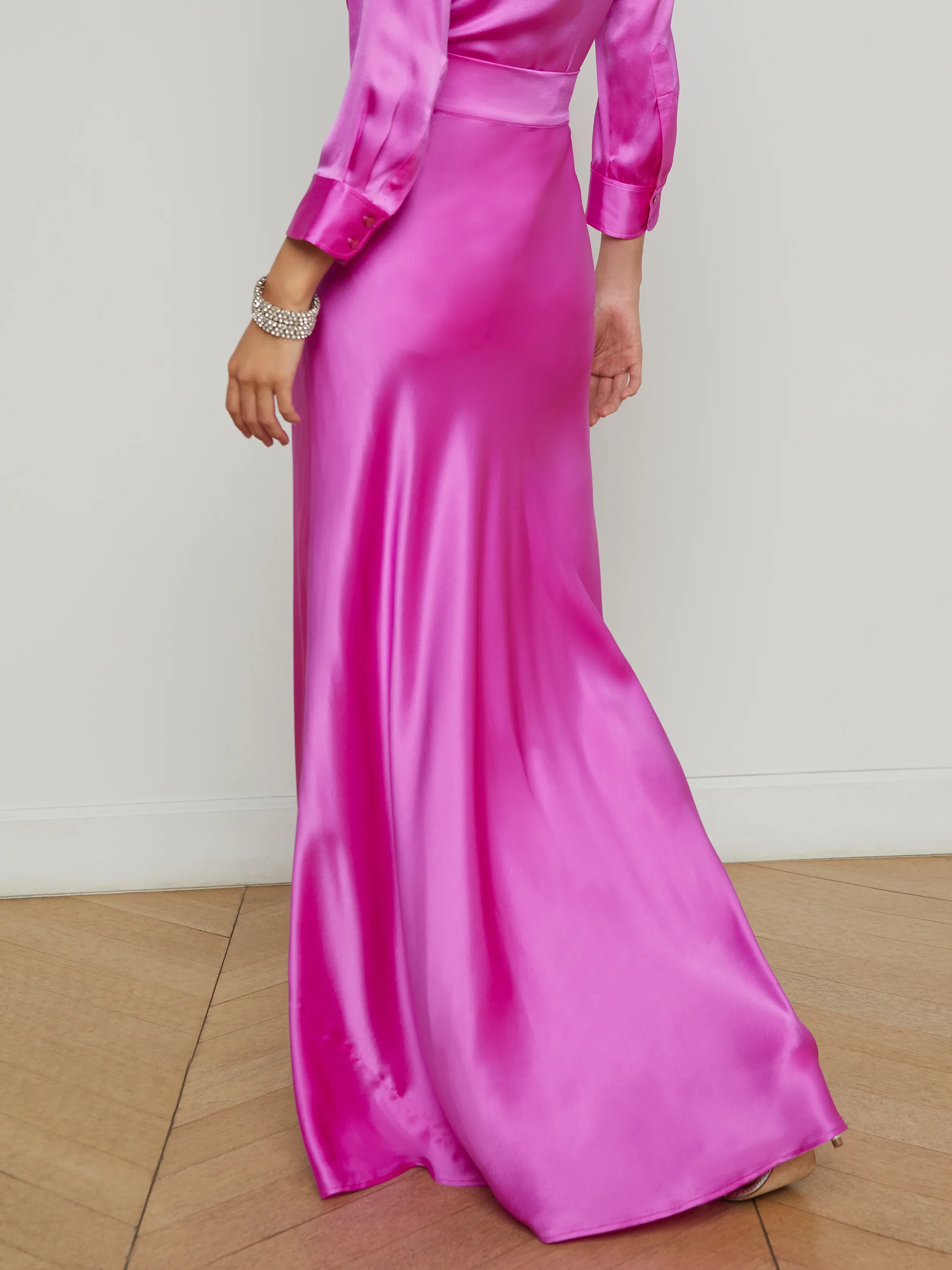 L'AGENCE RYKER WAISTBAND SKIRT - Image 11
