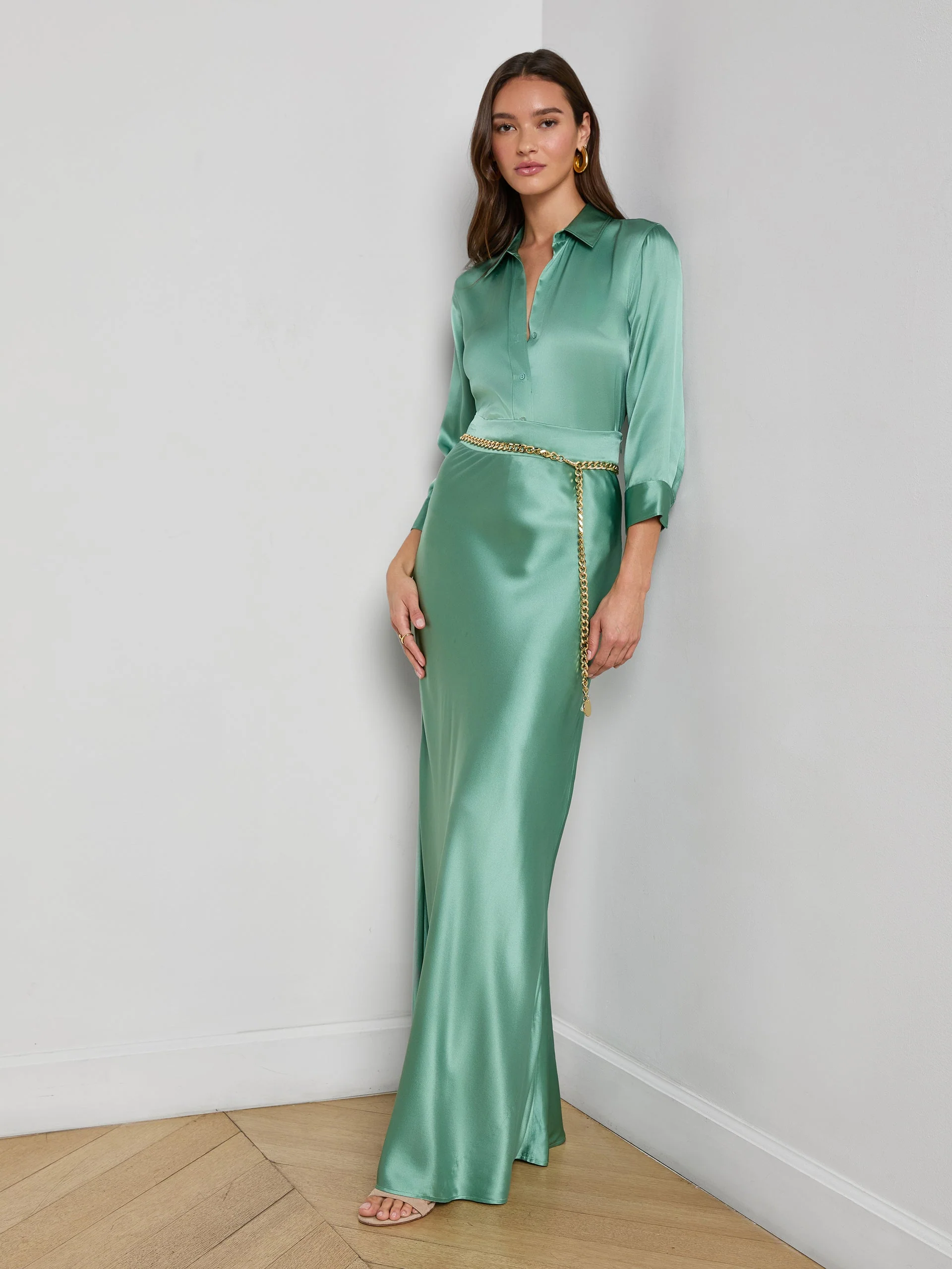 L'AGENCE RYKER WAISTBAND SKIRT - Image 6