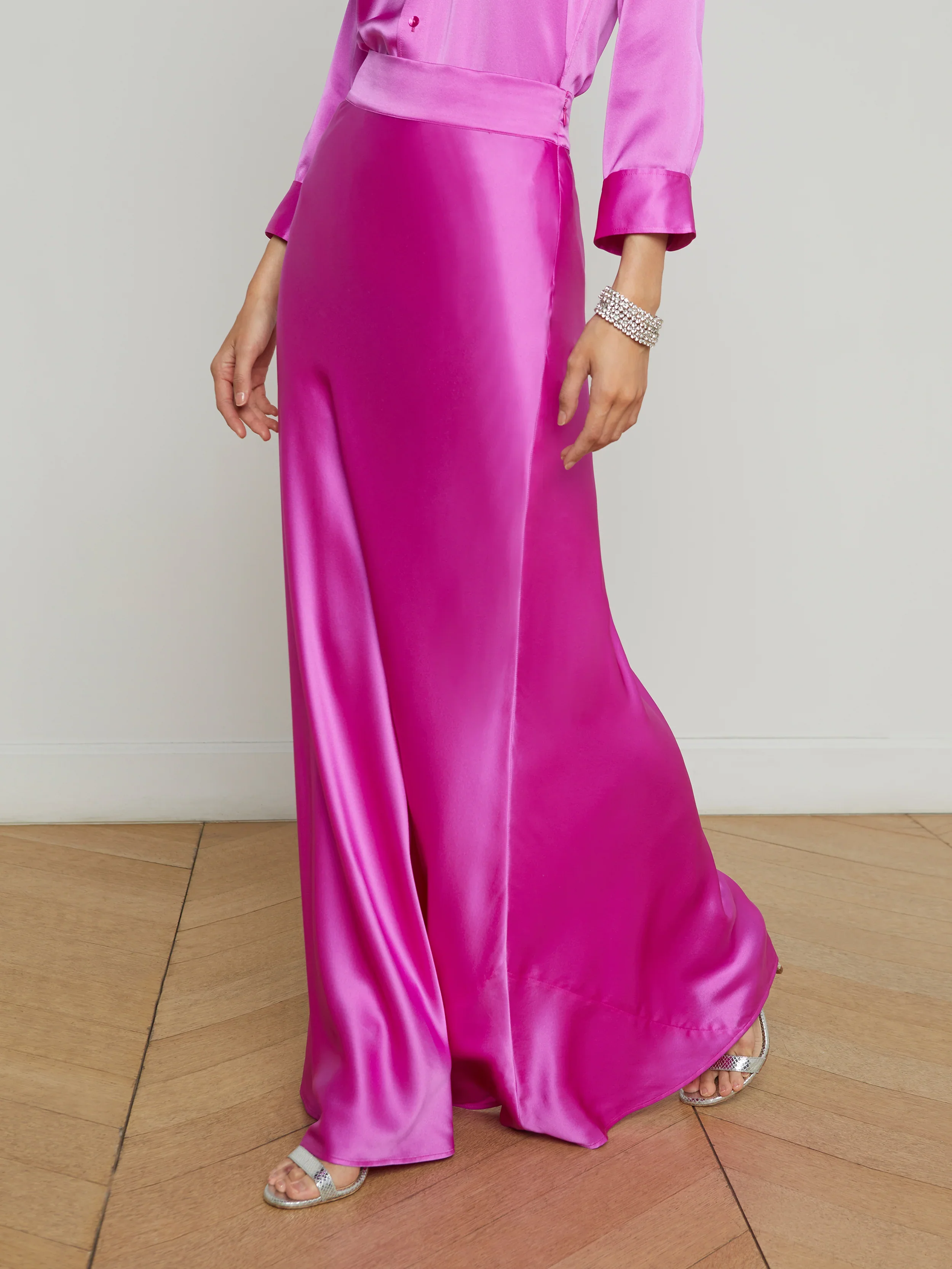L'AGENCE RYKER WAISTBAND SKIRT - Image 9