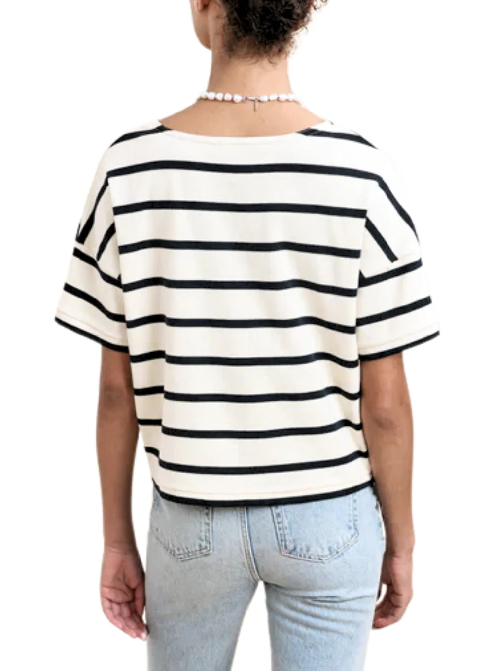 LA LIGNE SHORT SLEEVE BRETON TEE - Image 3
