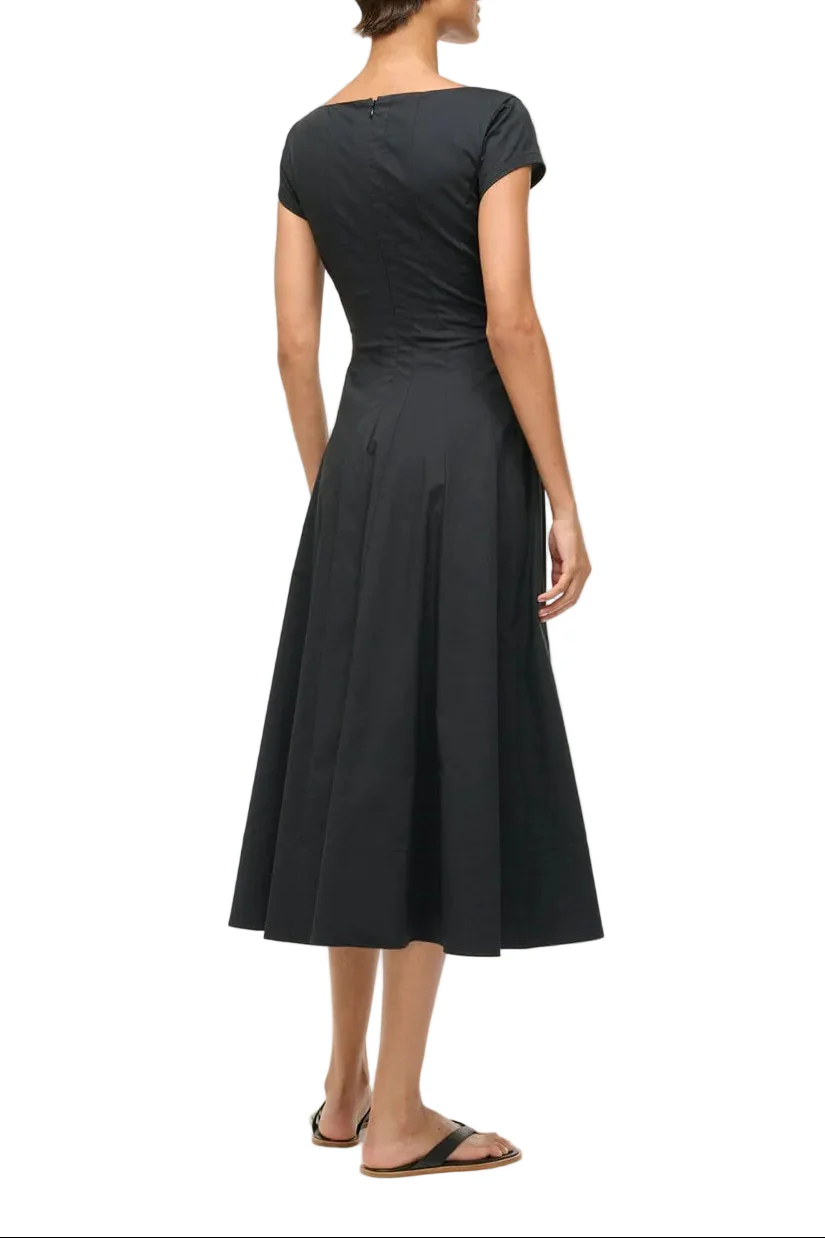 STAUD SHORT SLEEVE WELLS DRESS - Image 4