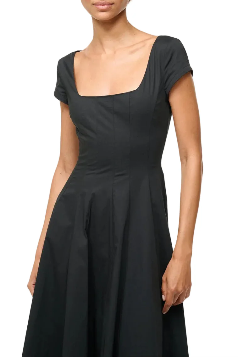 STAUD SHORT SLEEVE WELLS DRESS - Image 5