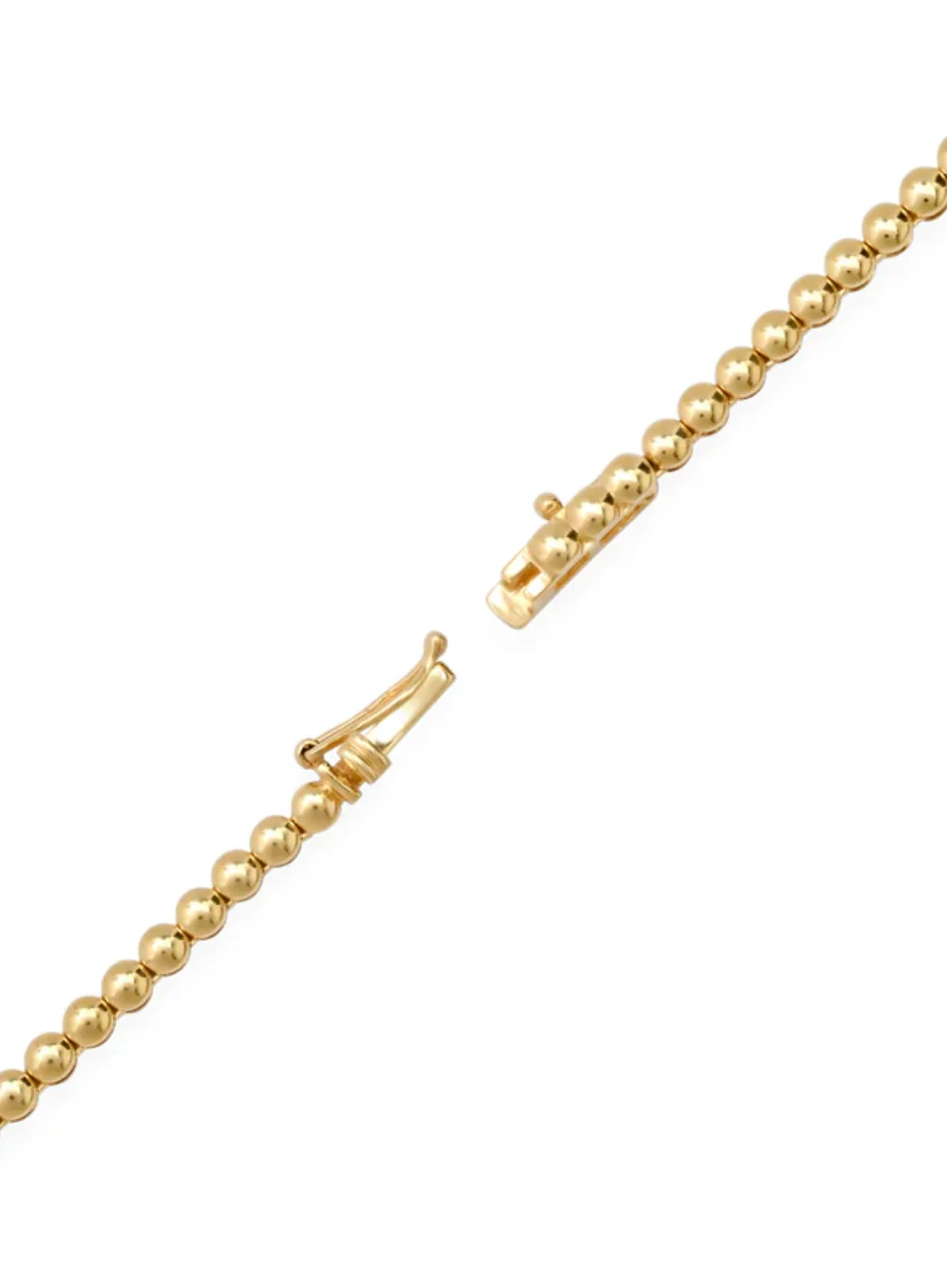 JENNIFER MEYER SMALL GRADUATED TENNIS NECKLACE - Image 4