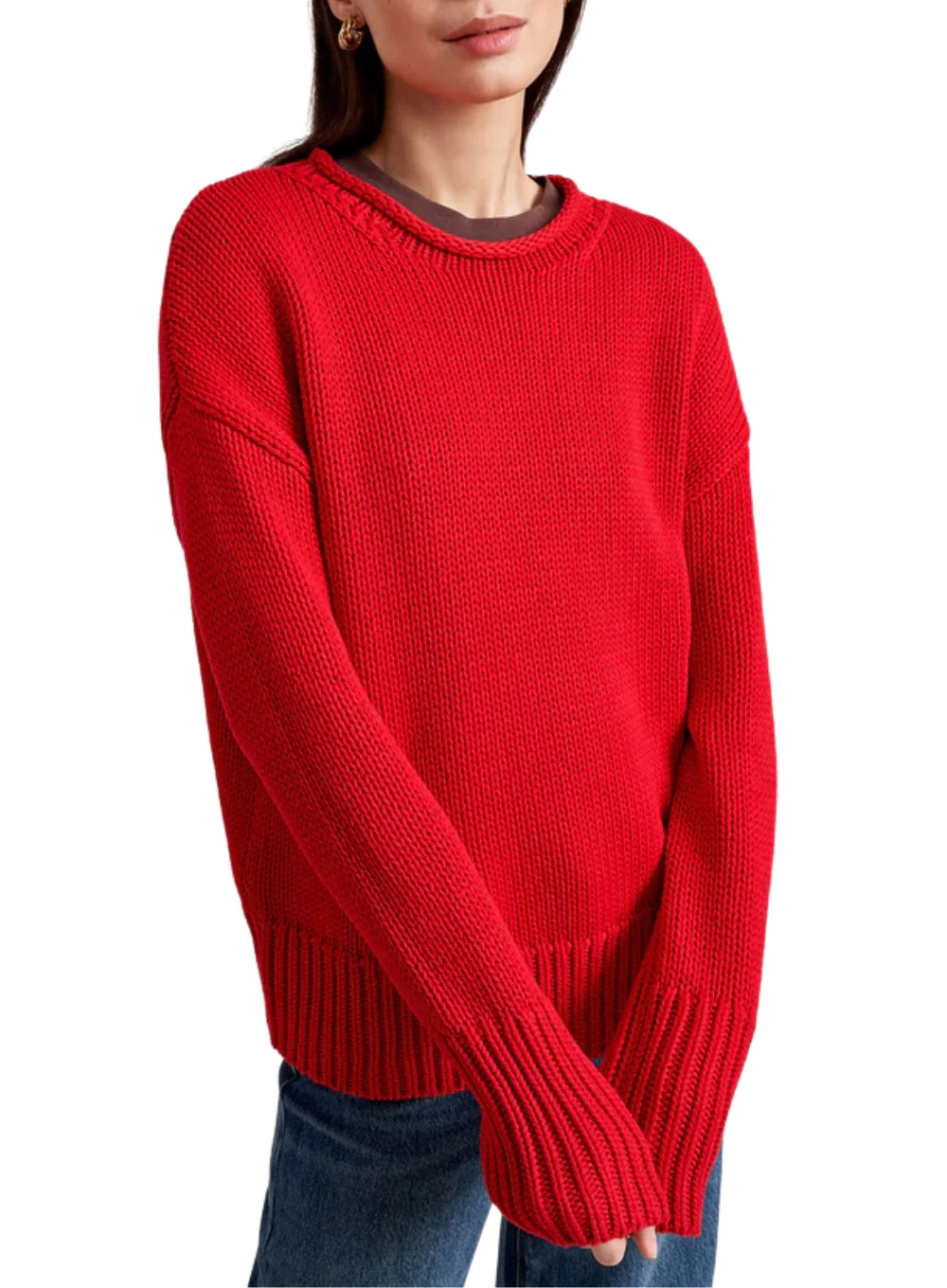 LA LIGNE SOLID MARINA SWEATER - Image 3