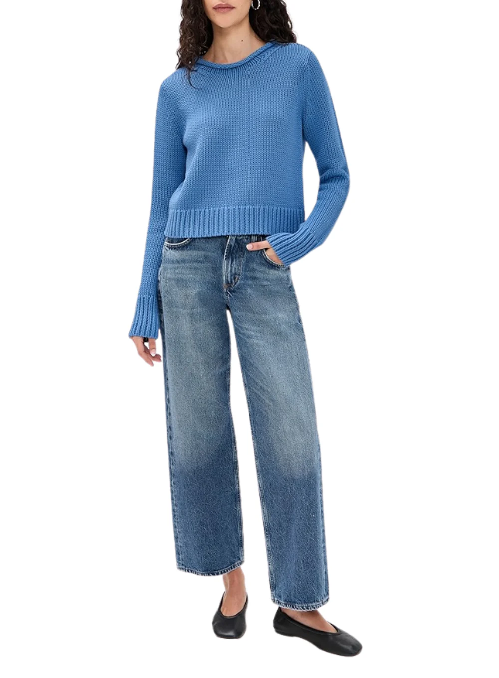 LA LIGNE SOLID MINI MARINA SWEATER - Image 5