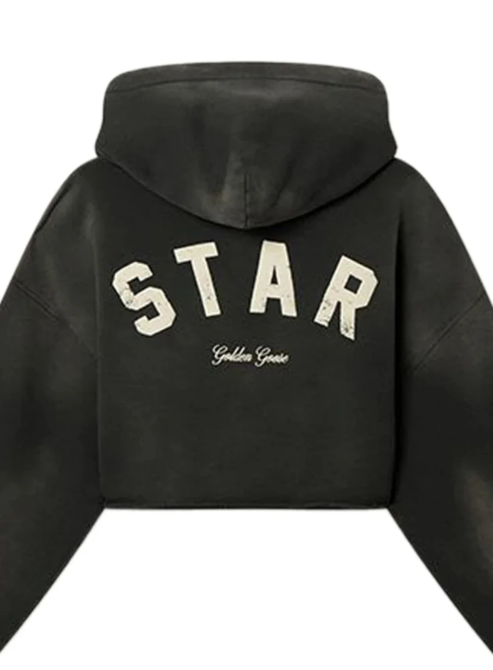 GOLDEN GOOSE STAR OVERSIZED CROPPED HOODIE - Image 3