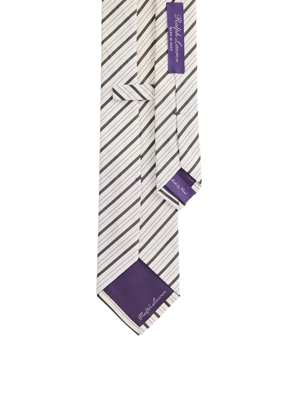 RALPH LAUREN STRIPE SHIRTING NECK TIE - Image 2