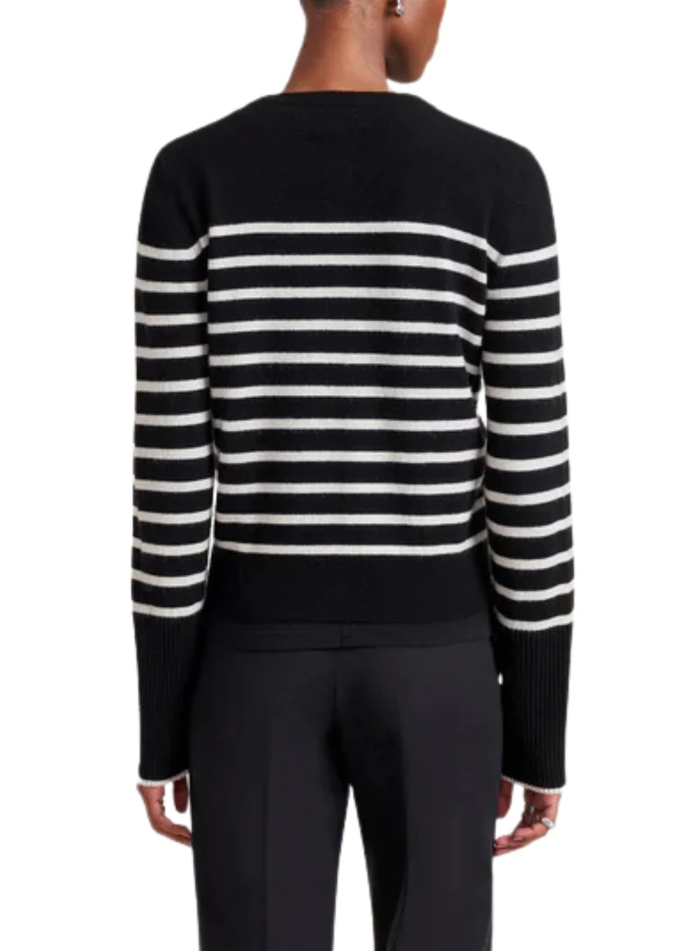 LA LIGNE STRIPED LEAN LINES CARDIGAN - Image 10