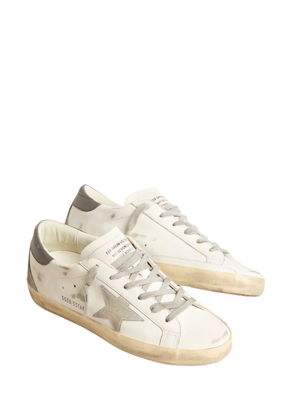 GOLDEN GOOSE SUPER STAR LEATHER AND SUEDE SNEAKER - Image 2