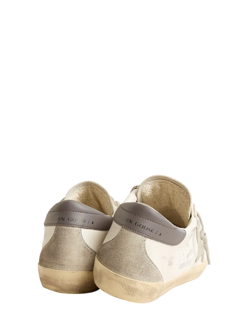 GOLDEN GOOSE SUPER STAR LEATHER AND SUEDE SNEAKER - Image 3
