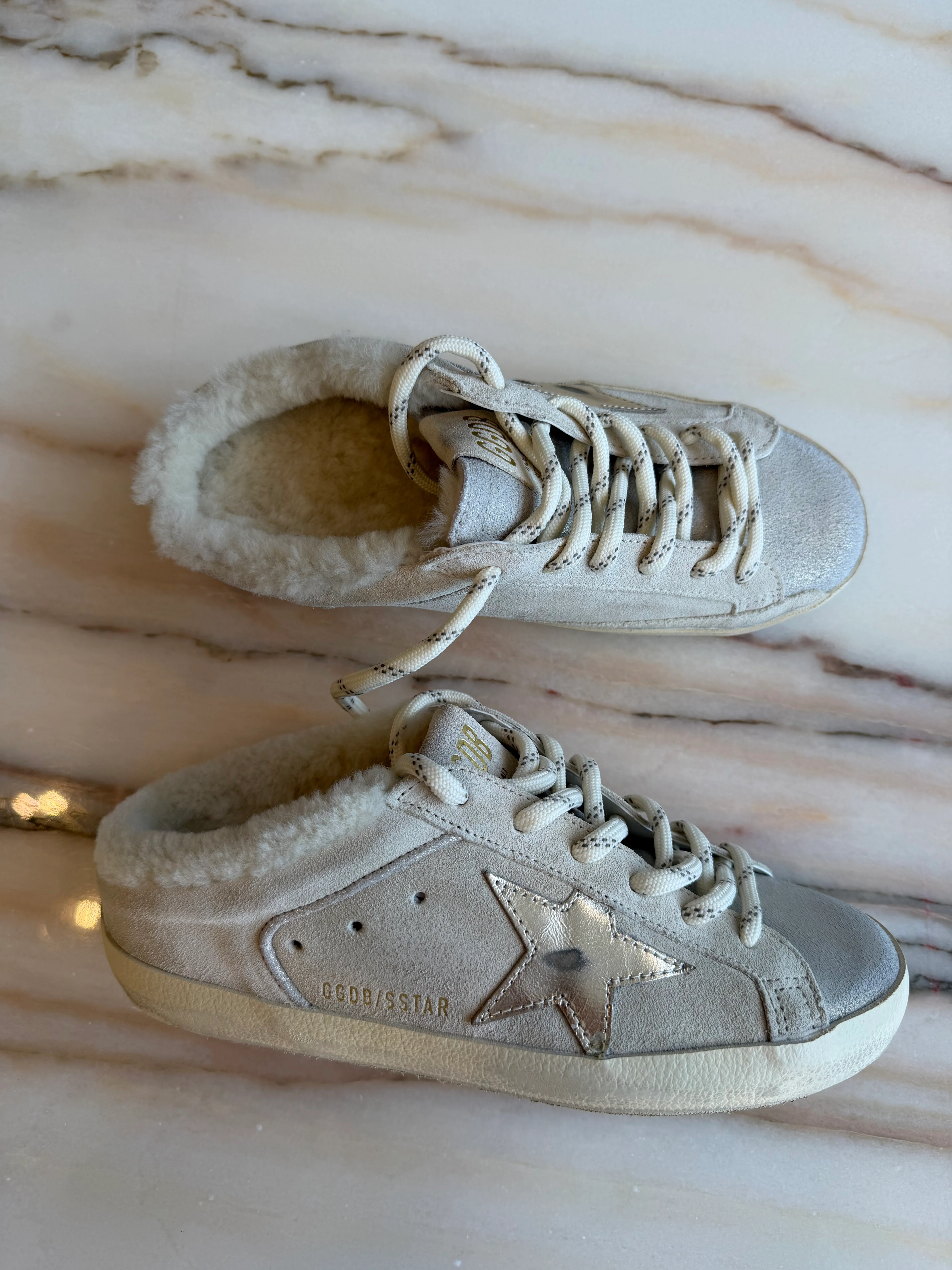 GOLDEN GOOSE SUPER STAR SUEDE SLIP ON SNEAKER - Image 4