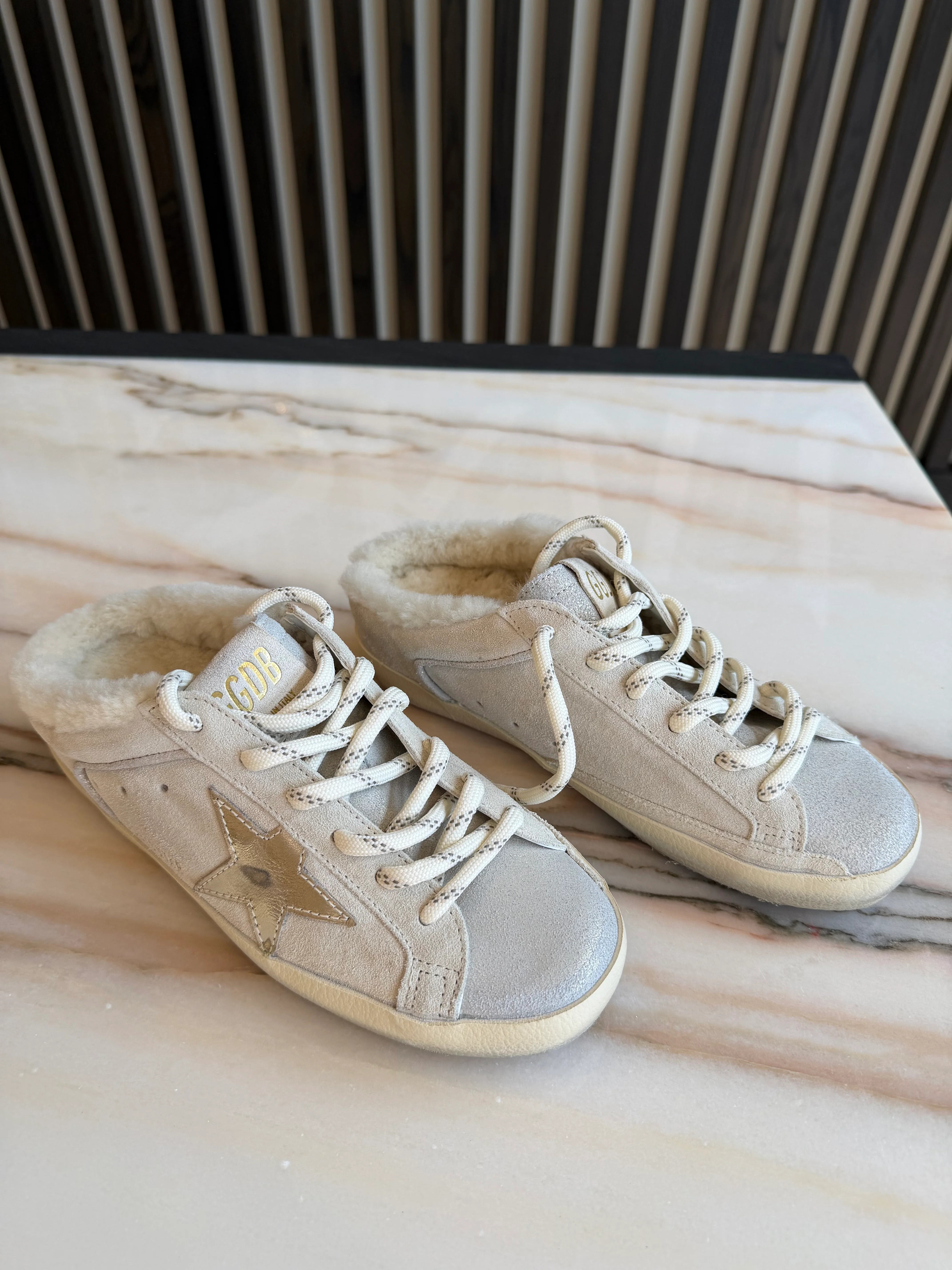 GOLDEN GOOSE SUPER STAR SUEDE SLIP ON SNEAKER - Image 6