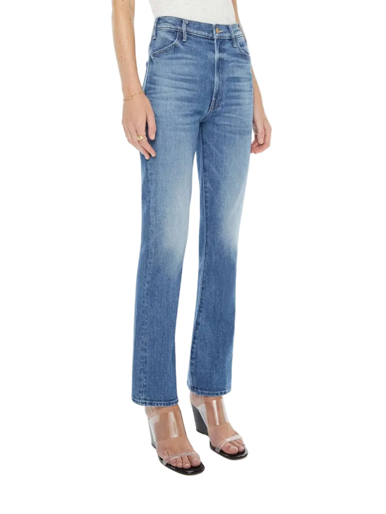 MOTHER DENIM THE HUSTLER FLOOD - Image 3