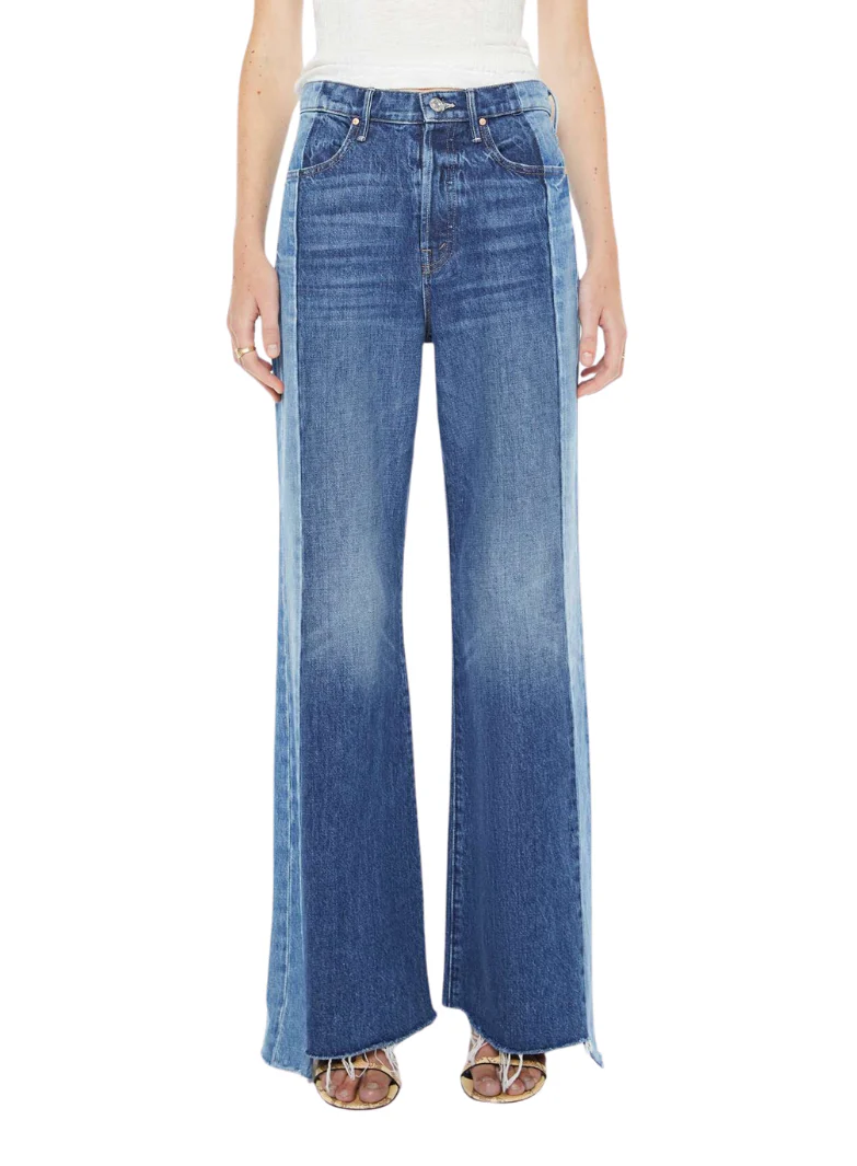 MOTHER DENIM THE TUX SIDESTEPPER SNEAK FRAY