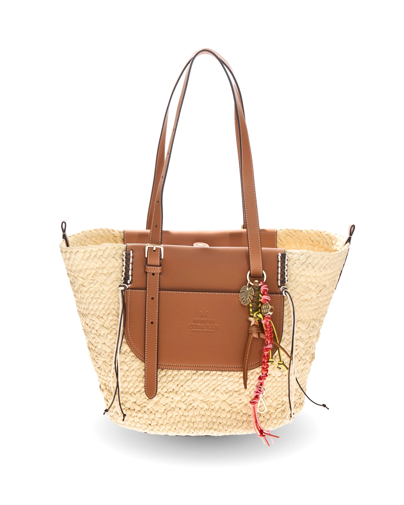 CUBA LAB TROPICANA NATURAL TOTE BAG - Image 3