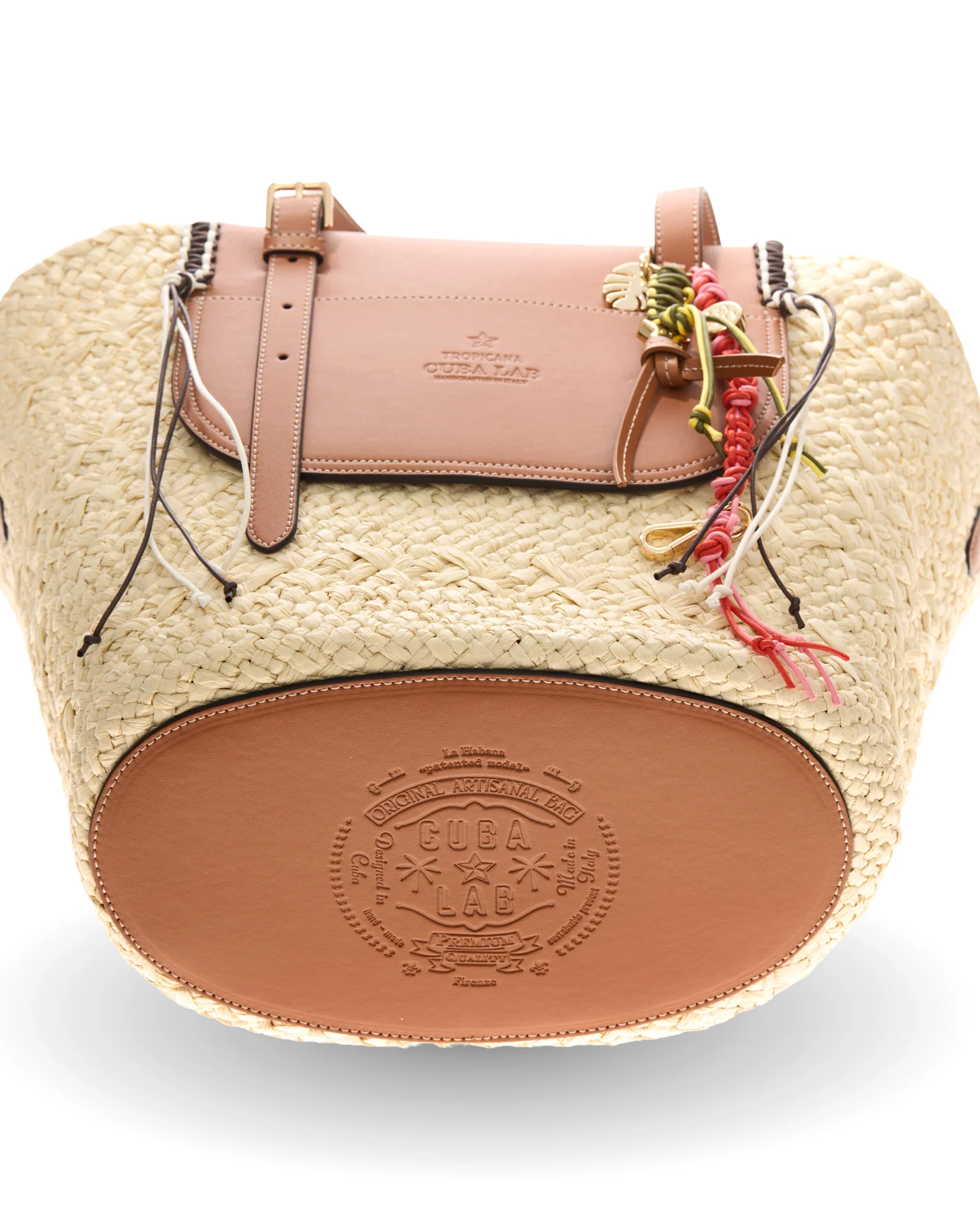CUBA LAB TROPICANA NATURAL TOTE BAG - Image 6