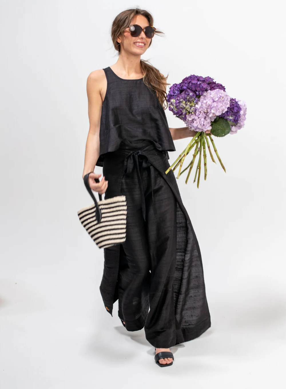 CONIGLIO PALM BEACH TWO PANEL WRAP PANT - Image 2