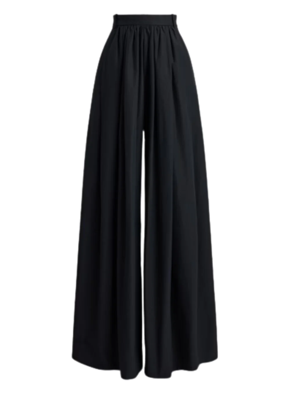 RALPH LAUREN COTTON VANNESA POPLIN FULL LENGTH PANT