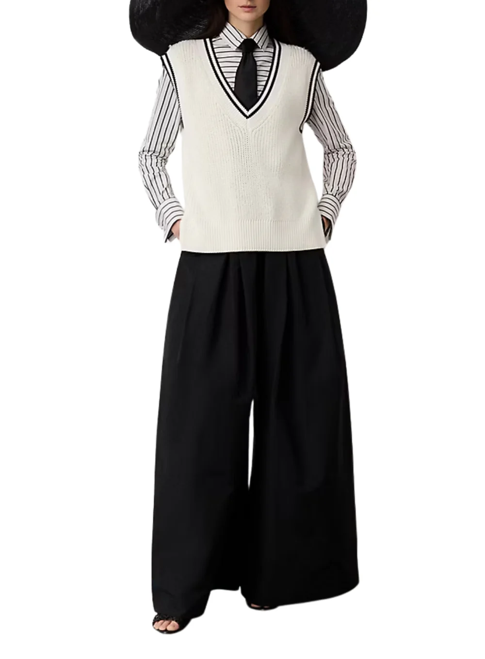 RALPH LAUREN COTTON VANNESA POPLIN FULL LENGTH PANT - Image 2