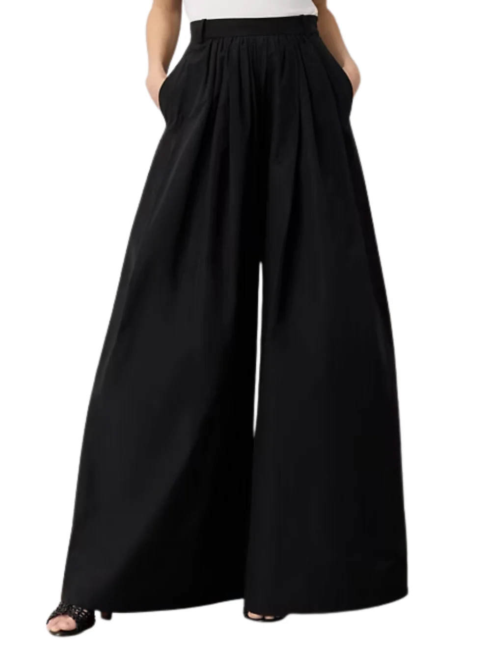 RALPH LAUREN COTTON VANNESA POPLIN FULL LENGTH PANT - Image 3
