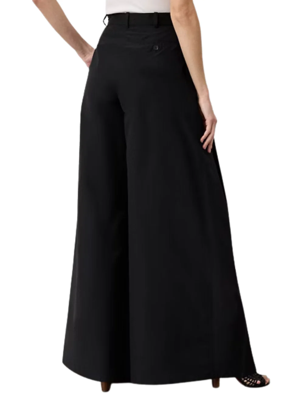 RALPH LAUREN COTTON VANNESA POPLIN FULL LENGTH PANT - Image 4