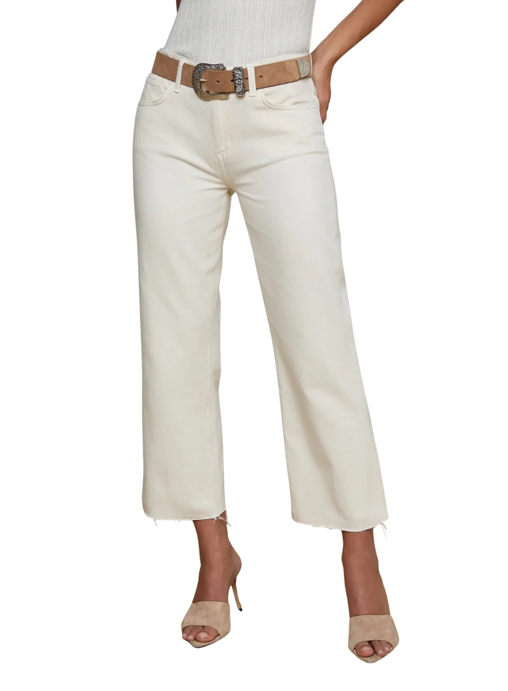 L'AGENCE WANDA HIGH RISE CROP WIDE LEG - Image 4