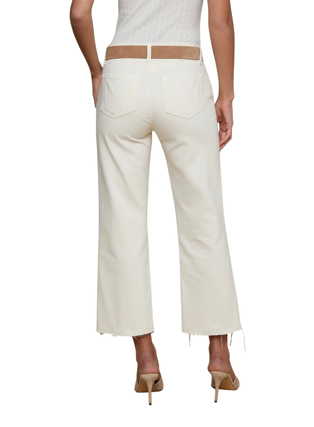 L'AGENCE WANDA HIGH RISE CROP WIDE LEG - Image 6