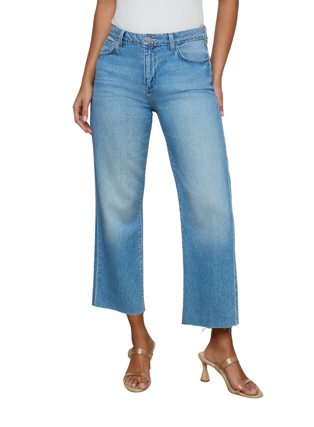 L'AGENCE WANDA HIGH RISE CROP WIDE LEG - Image 2
