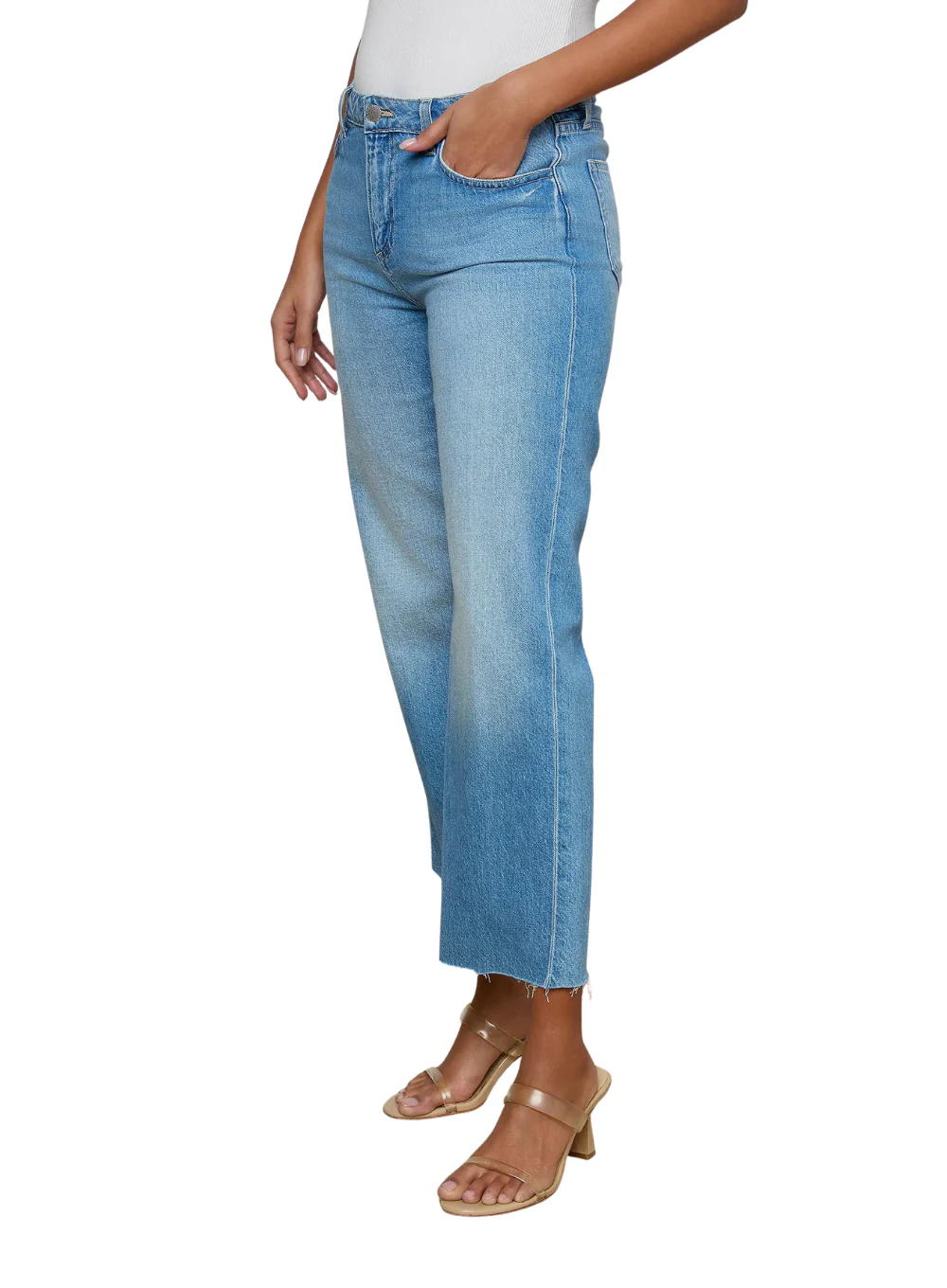 L'AGENCE WANDA HIGH RISE CROP WIDE LEG - Image 3