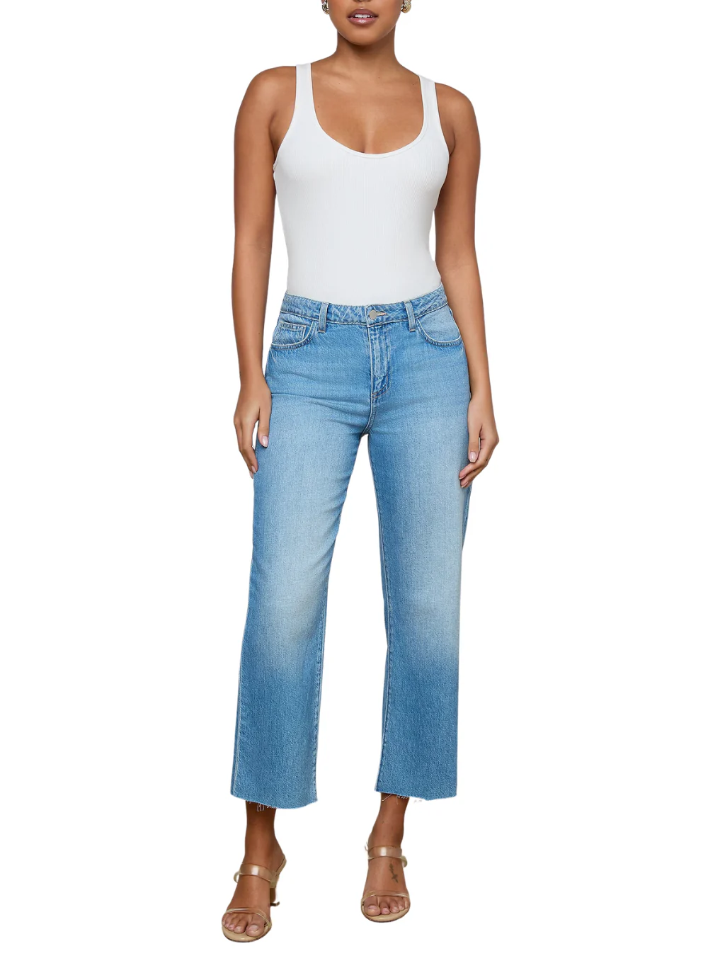 L'AGENCE WANDA HIGH RISE CROP WIDE LEG - Image 5