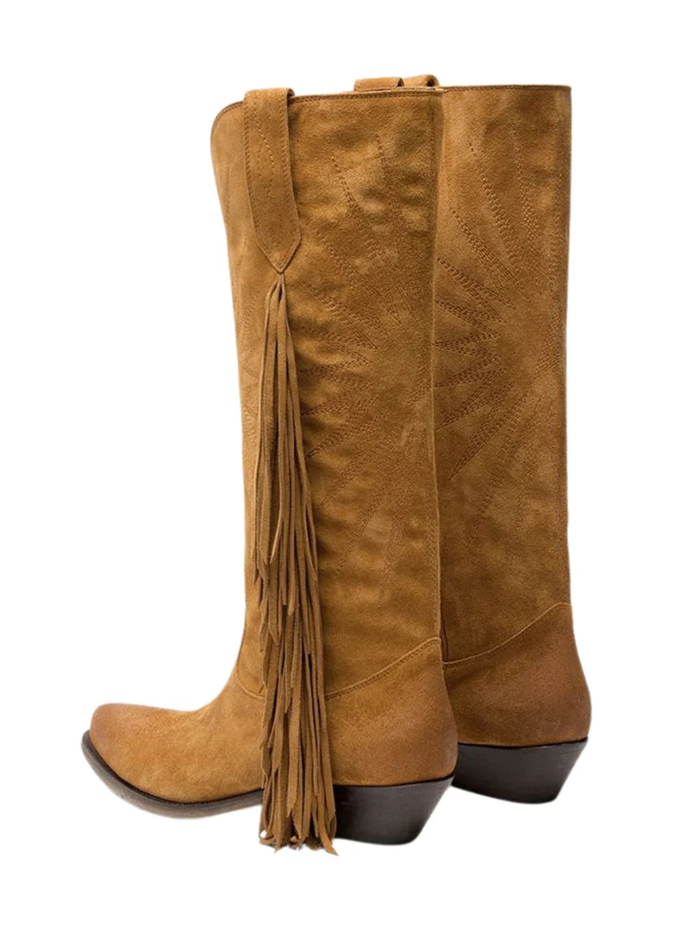 GOLDEN GOOSE WISH STAR WITH FRINGES SUEDE UPPER - Image 3