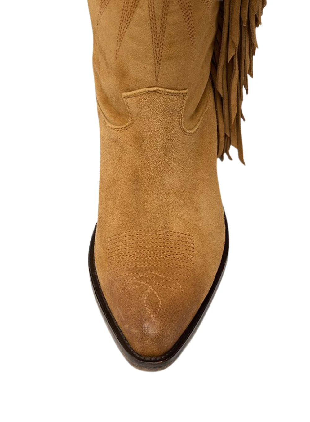 GOLDEN GOOSE WISH STAR WITH FRINGES SUEDE UPPER - Image 4
