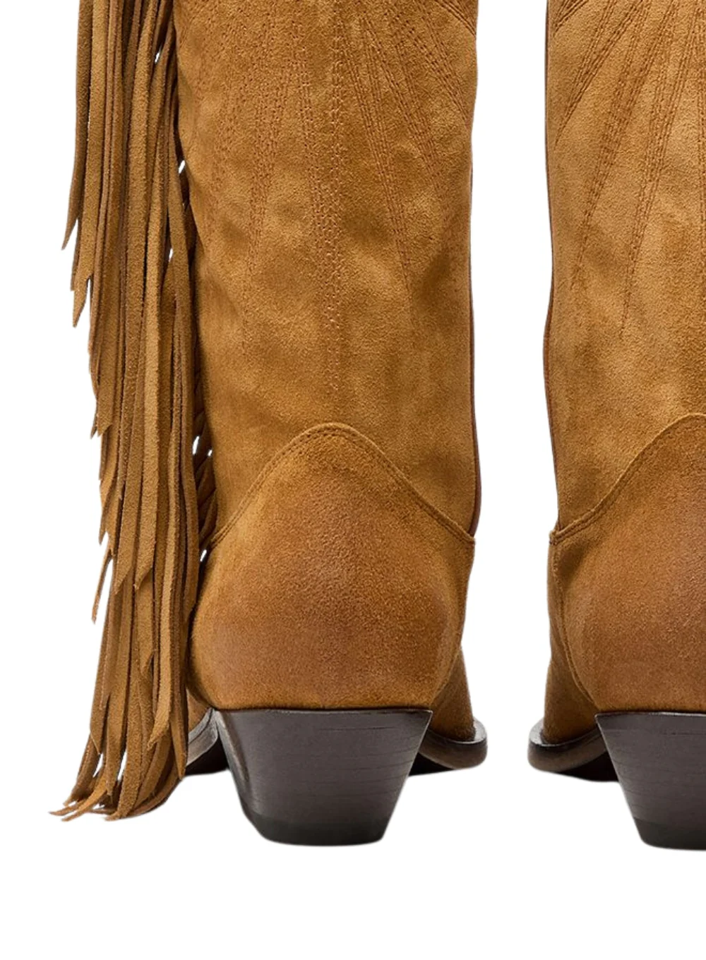 GOLDEN GOOSE WISH STAR WITH FRINGES SUEDE UPPER - Image 5