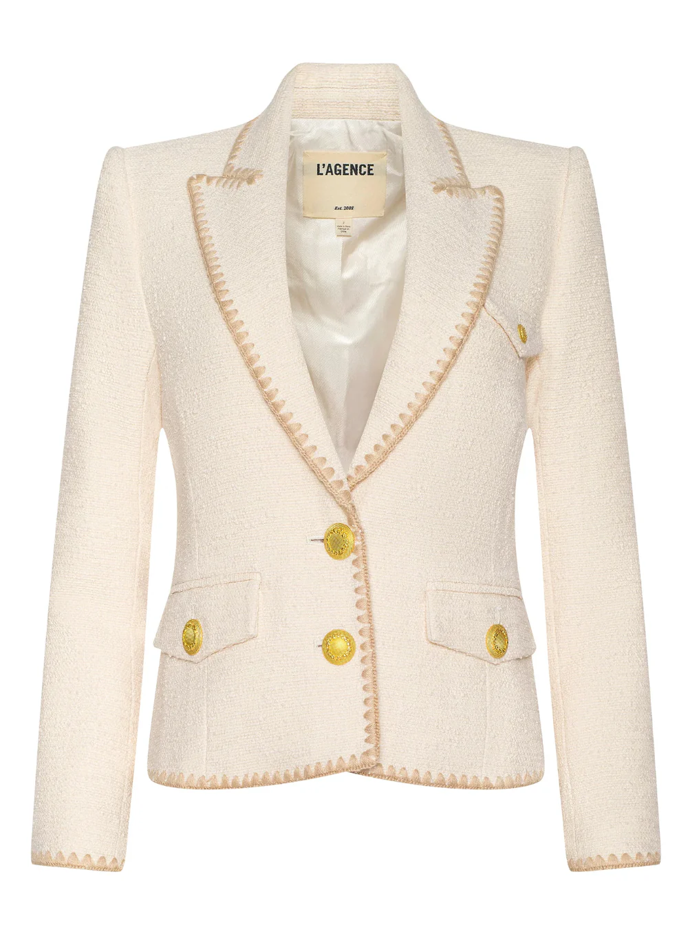 L'AGENCE WYLLA STRUCTURED BLAZER