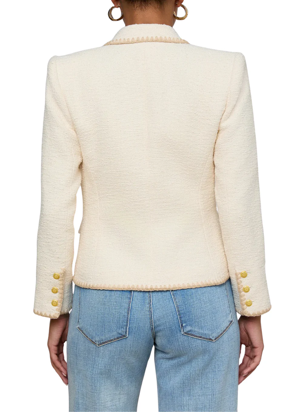 L'AGENCE WYLLA STRUCTURED BLAZER - Image 4